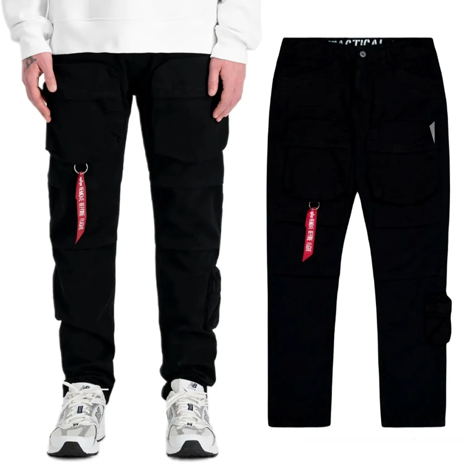 Spodnie Alpha Industries Tactical Pant 148207 03 - Czarne 30