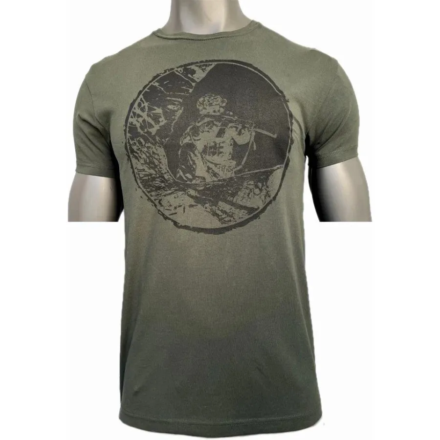 Koszulka T-Shirt Maskpol Wzór 03 Zielona XXL