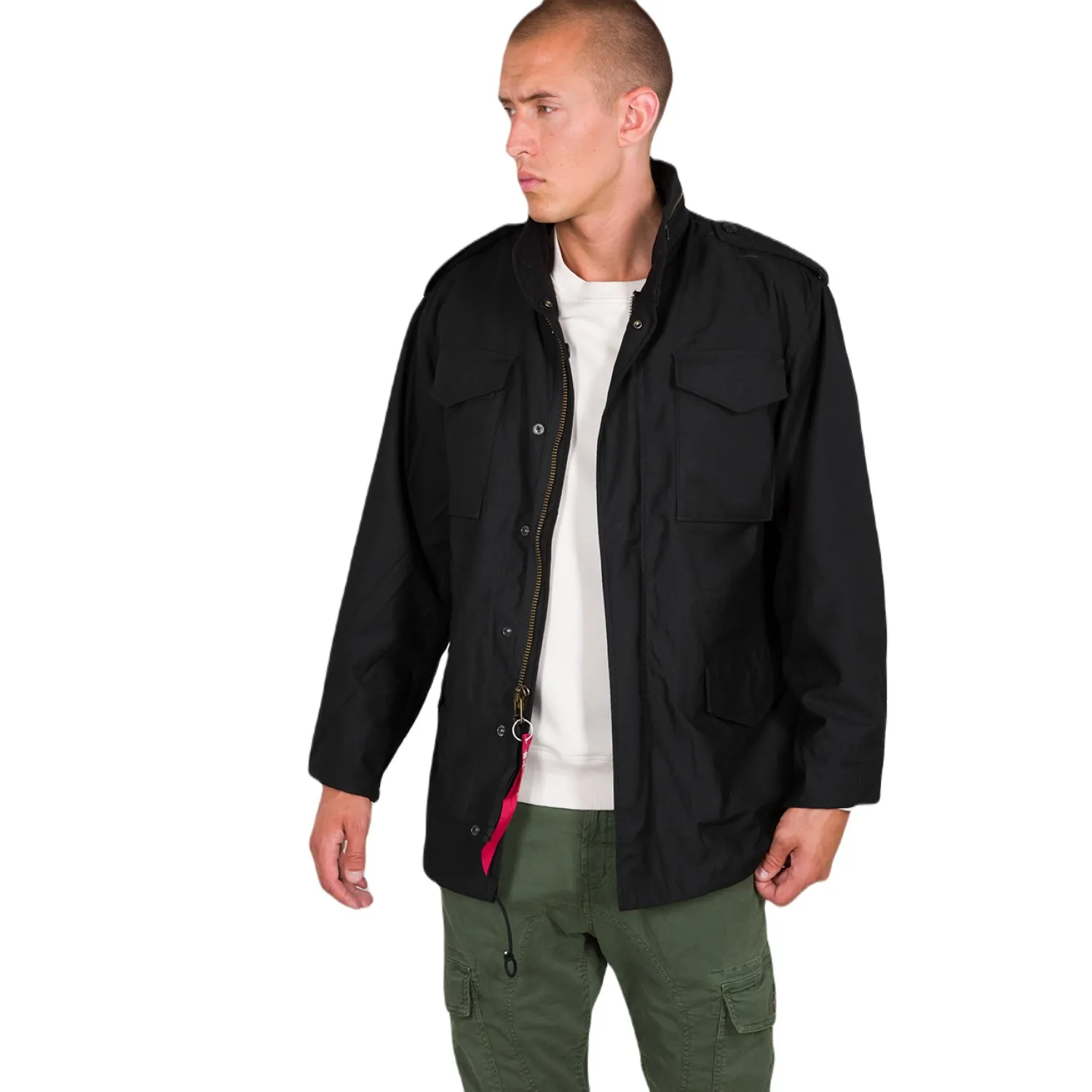 Kurtka Alpha Industries M65 100103 03 - Czarna 3XL