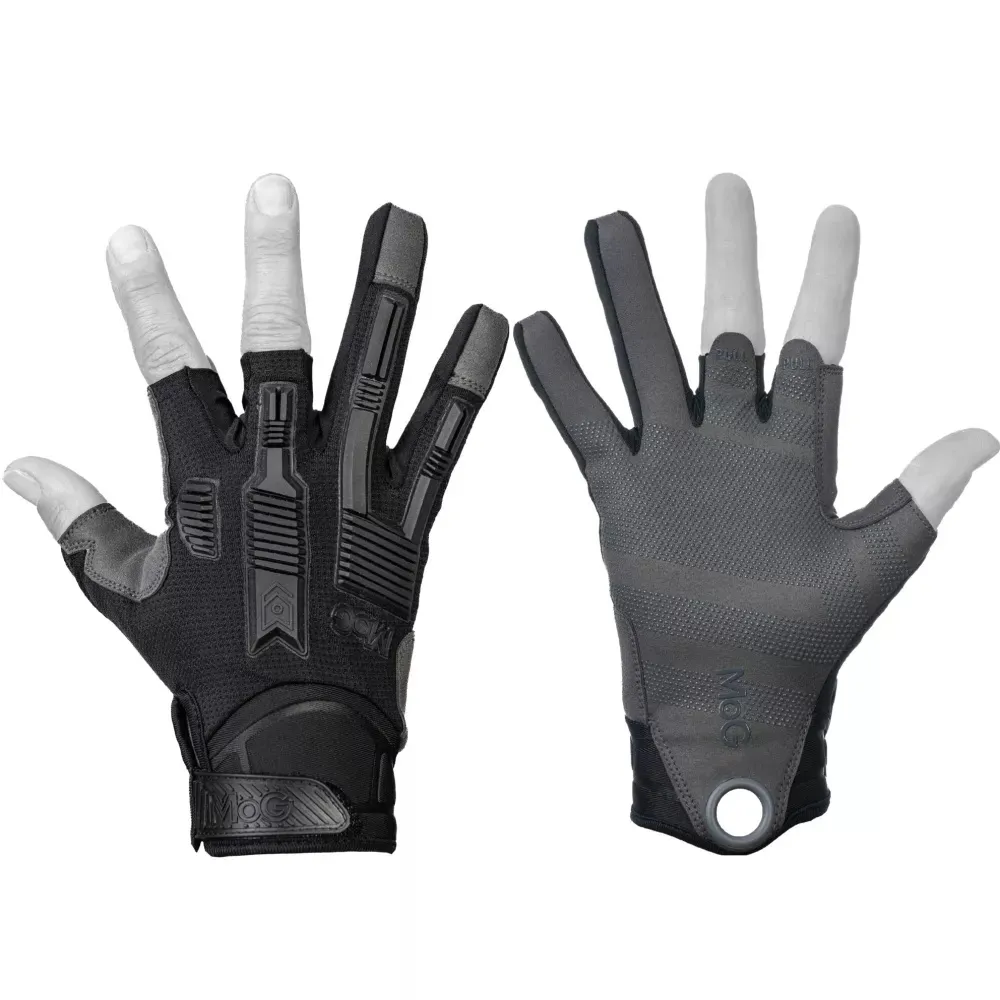 Rękawice taktyczne MoG Target High Abrasion ErgoShield Trivium 8114 - Czarne S