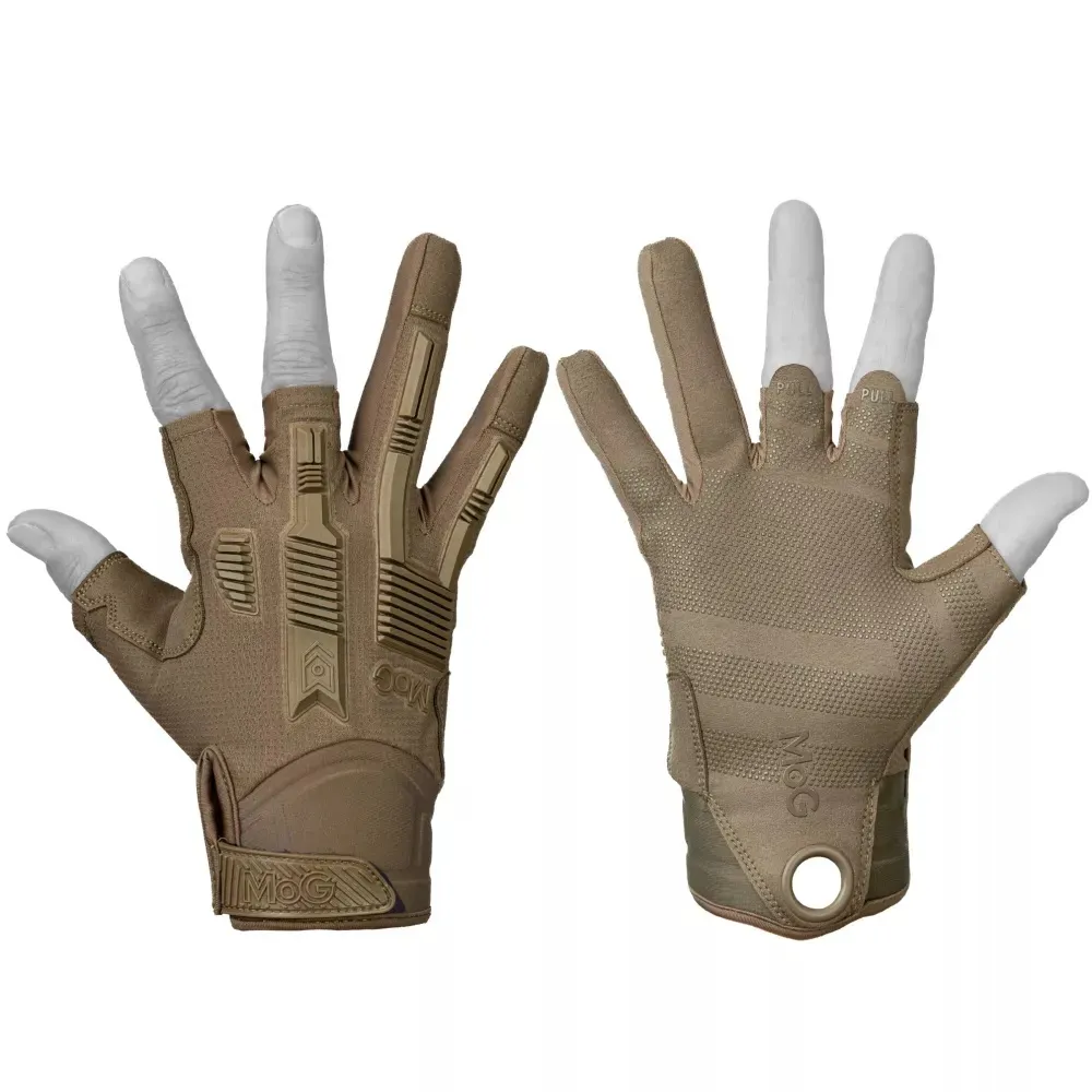 Rękawice taktyczne MoG Target High Abrasion ErgoShield Trivium 8114 - Coyote Brown L