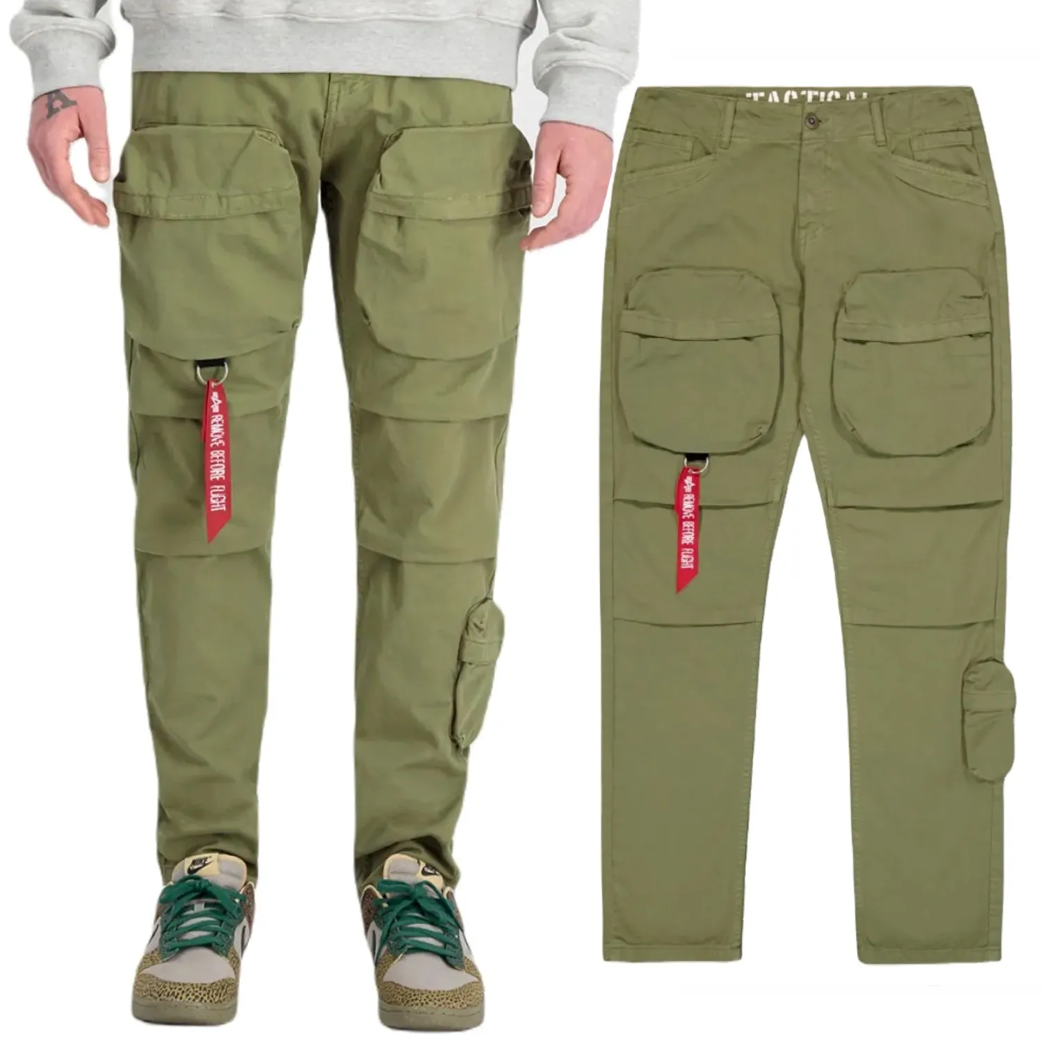 Spodnie Alpha Industries Tactical Pant 148207 11 - Oliwkowe 31