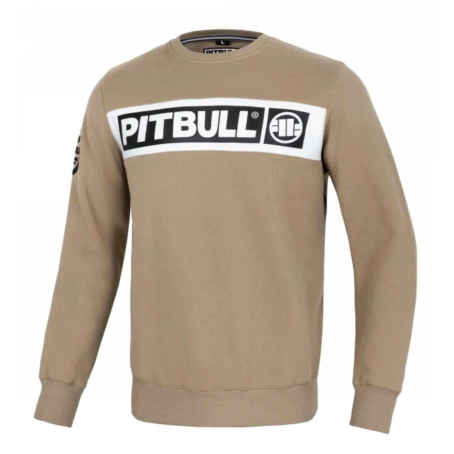 Bluza Pit Bull New Brushed Fleece Group Sherwood '24 - Piaskowa XXL