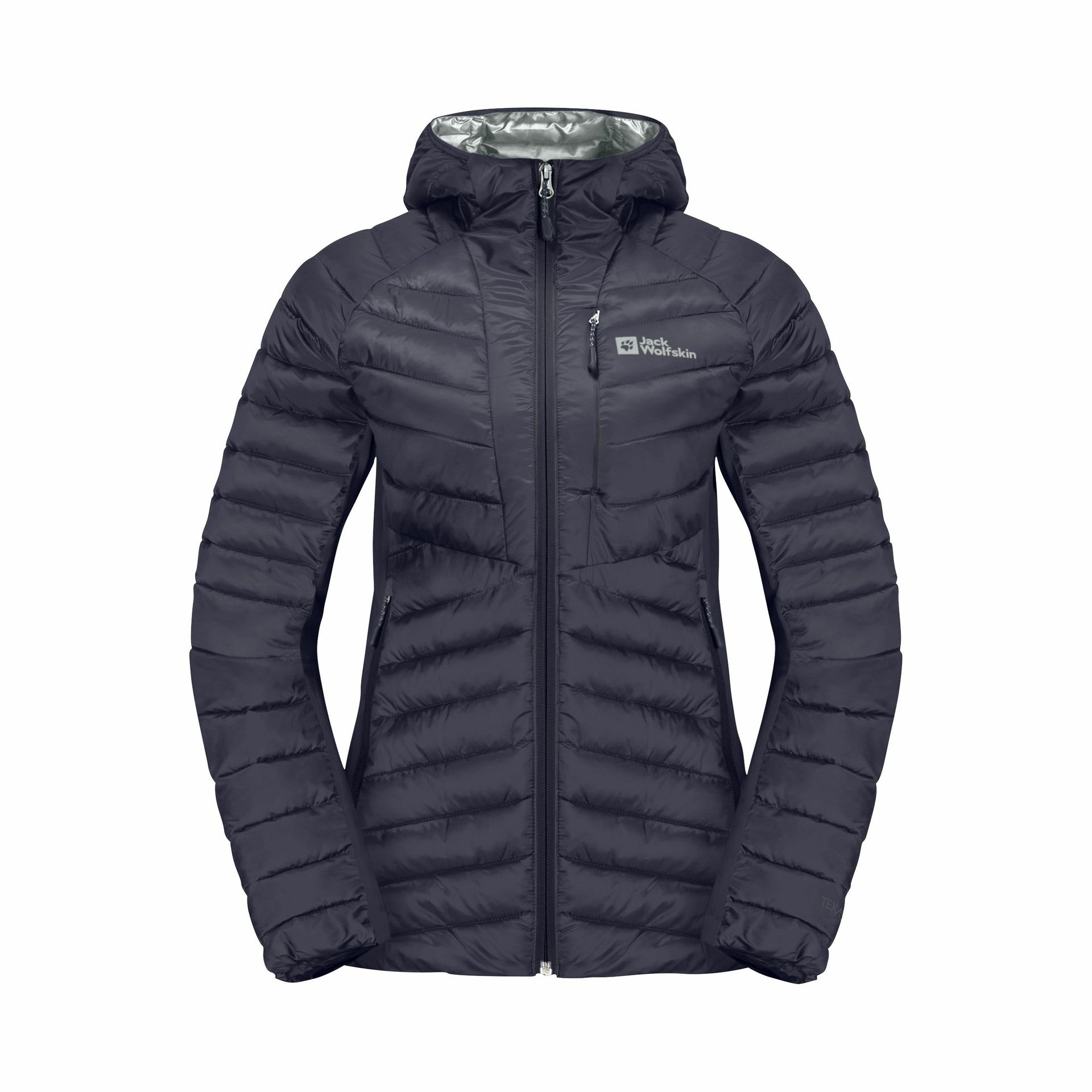 Damska kurtka hybrydowa Jack Wolfskin ROUTEBURN PRO INS JKT W Graphite / Cool Grey - XS