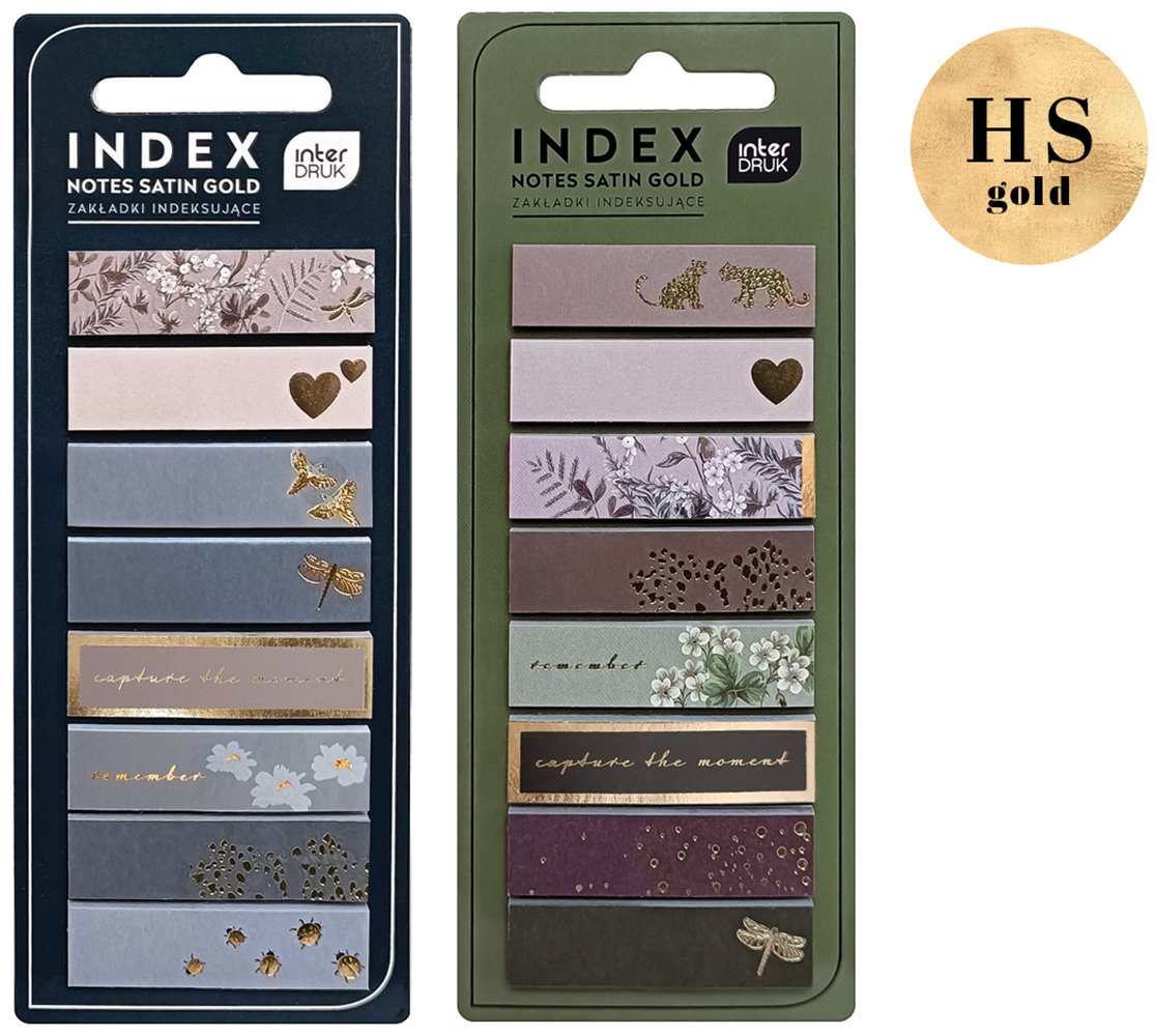 Interdruk, SATIN GOLD, Zakładki indeksujące