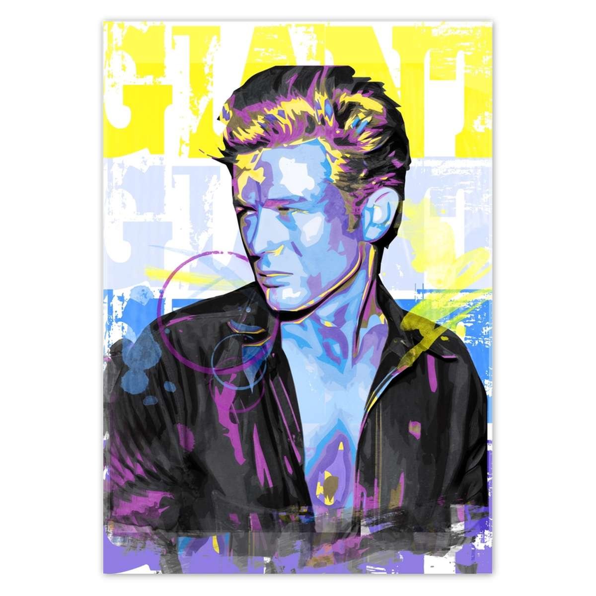 Naklejka ścienna A5 PION James Dean Znany aktor