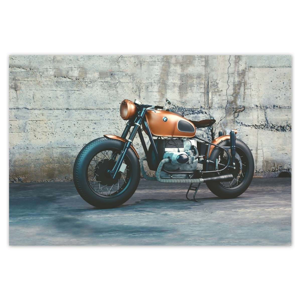 Naklejka ścienna 155x105 Motocykl BMW Motor