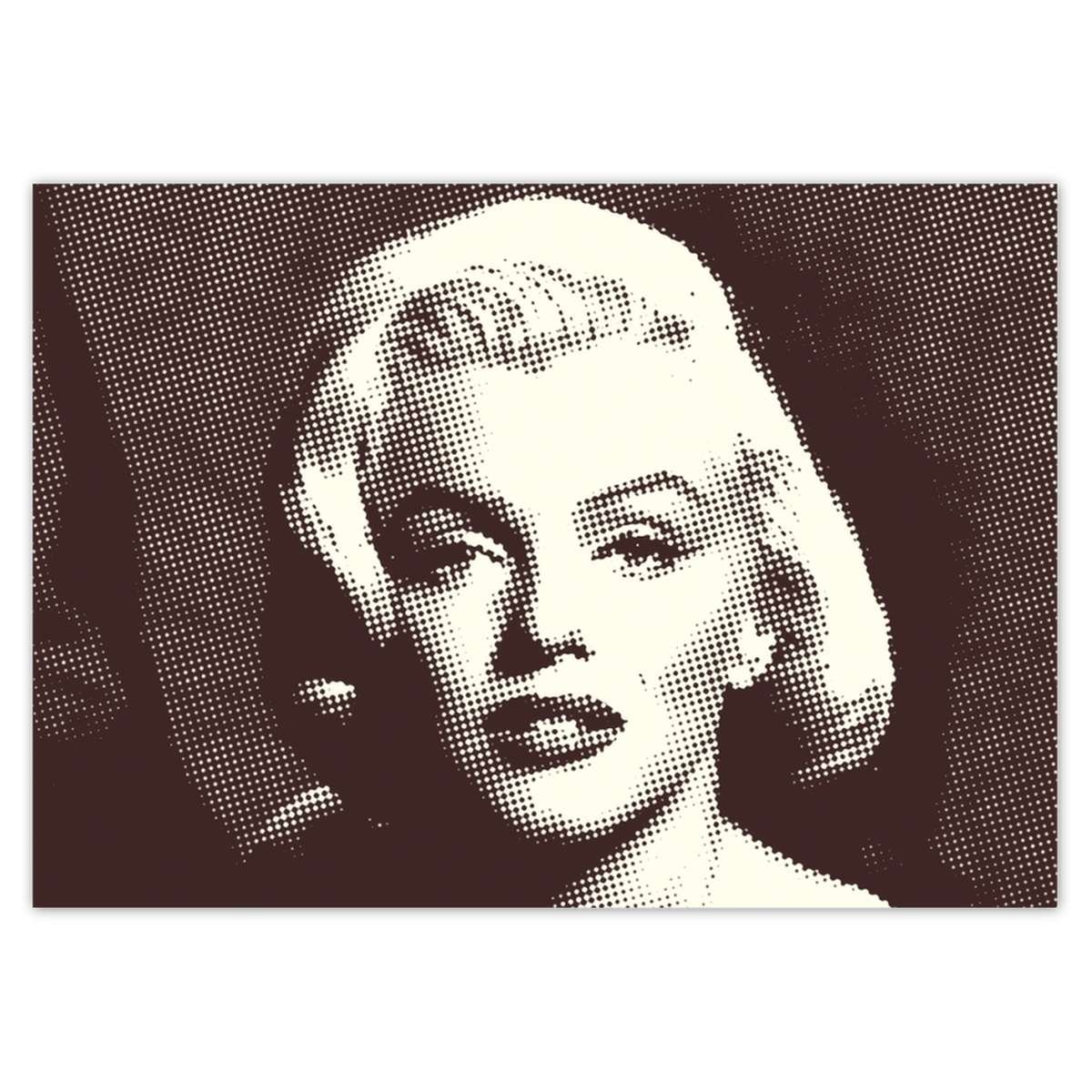 Naklejka ścienna A0 POZIOM Marilyn Monroe Aktora