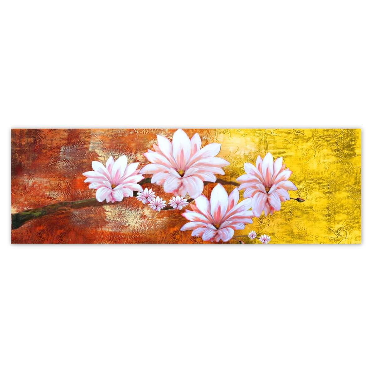 Naklejka ścienna 200x66 Gałązka magnolii kwiaty