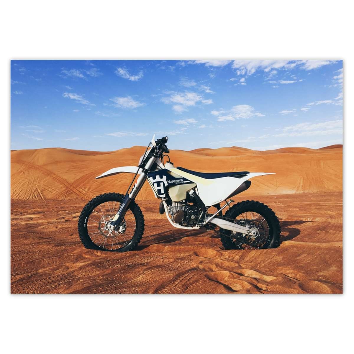 Naklejka ścienna A5 POZIOM Motocross Motocykl