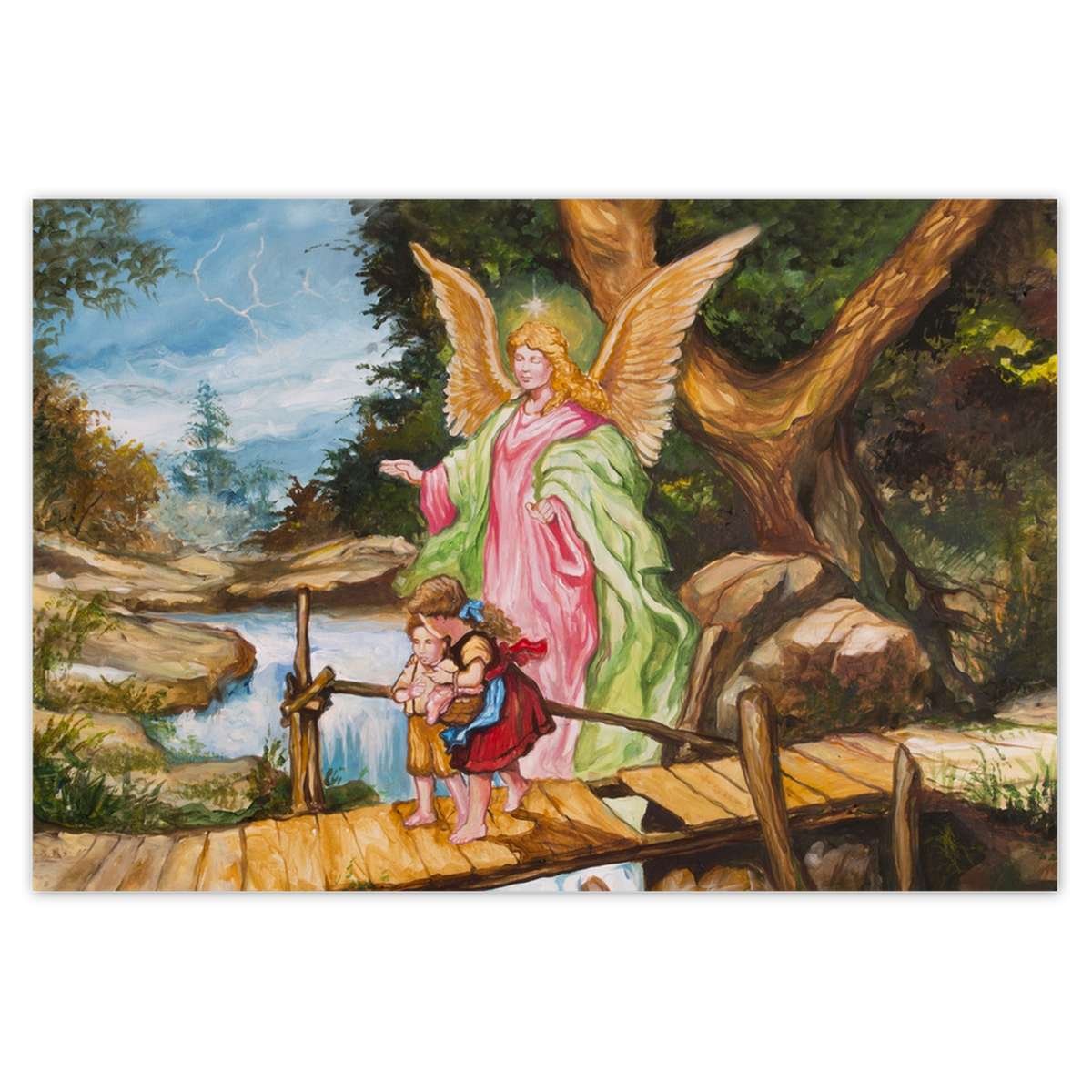 Naklejka ścienna 185x125 Anioł Stróż