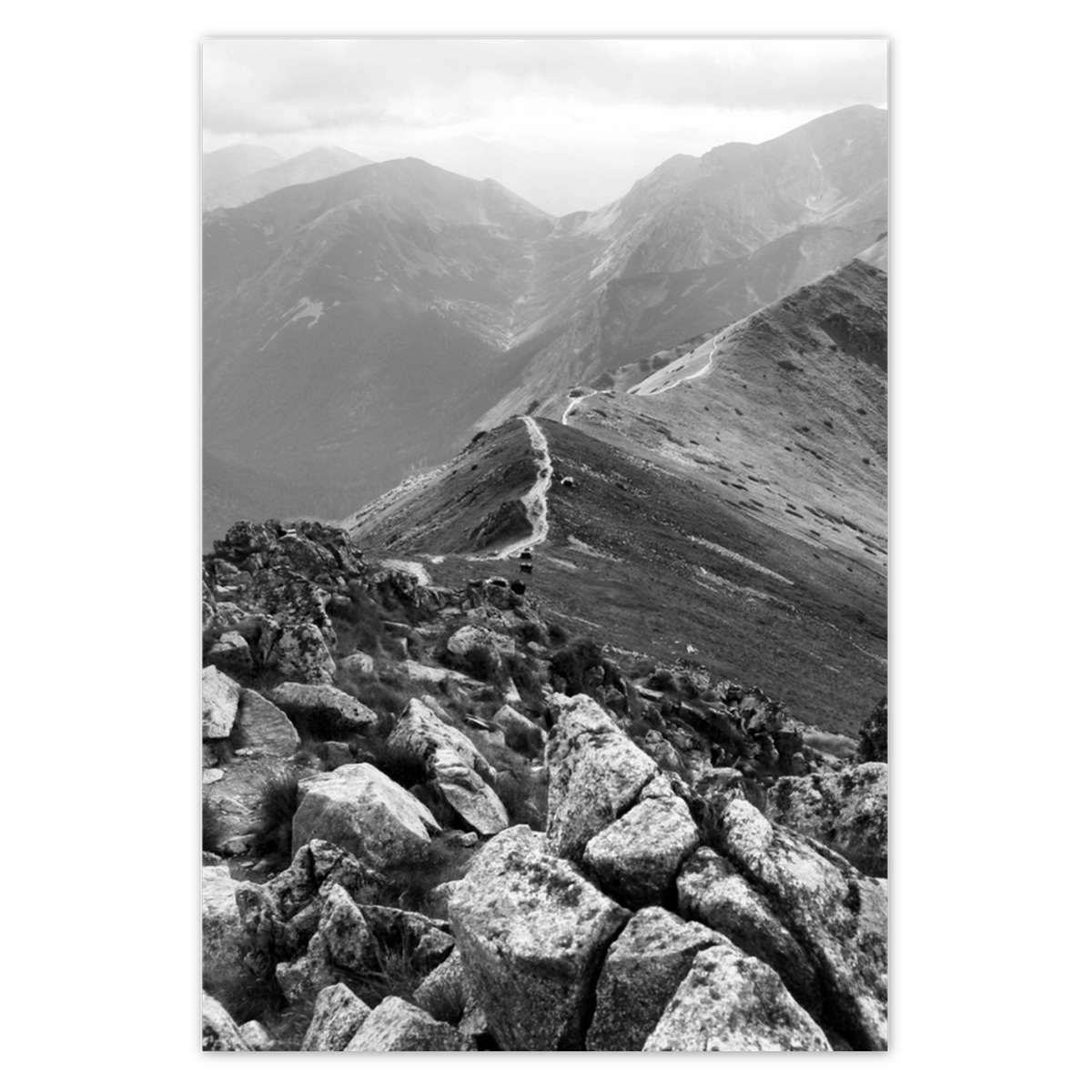 Naklejka ścienna 105x155 Tatry Polskie góry