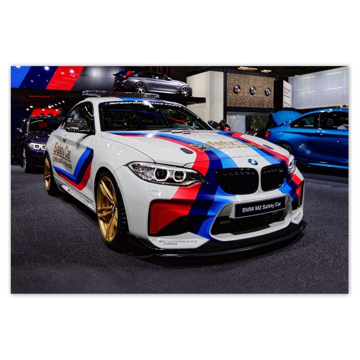Naklejka ścienna 155x105 BMW Samochód