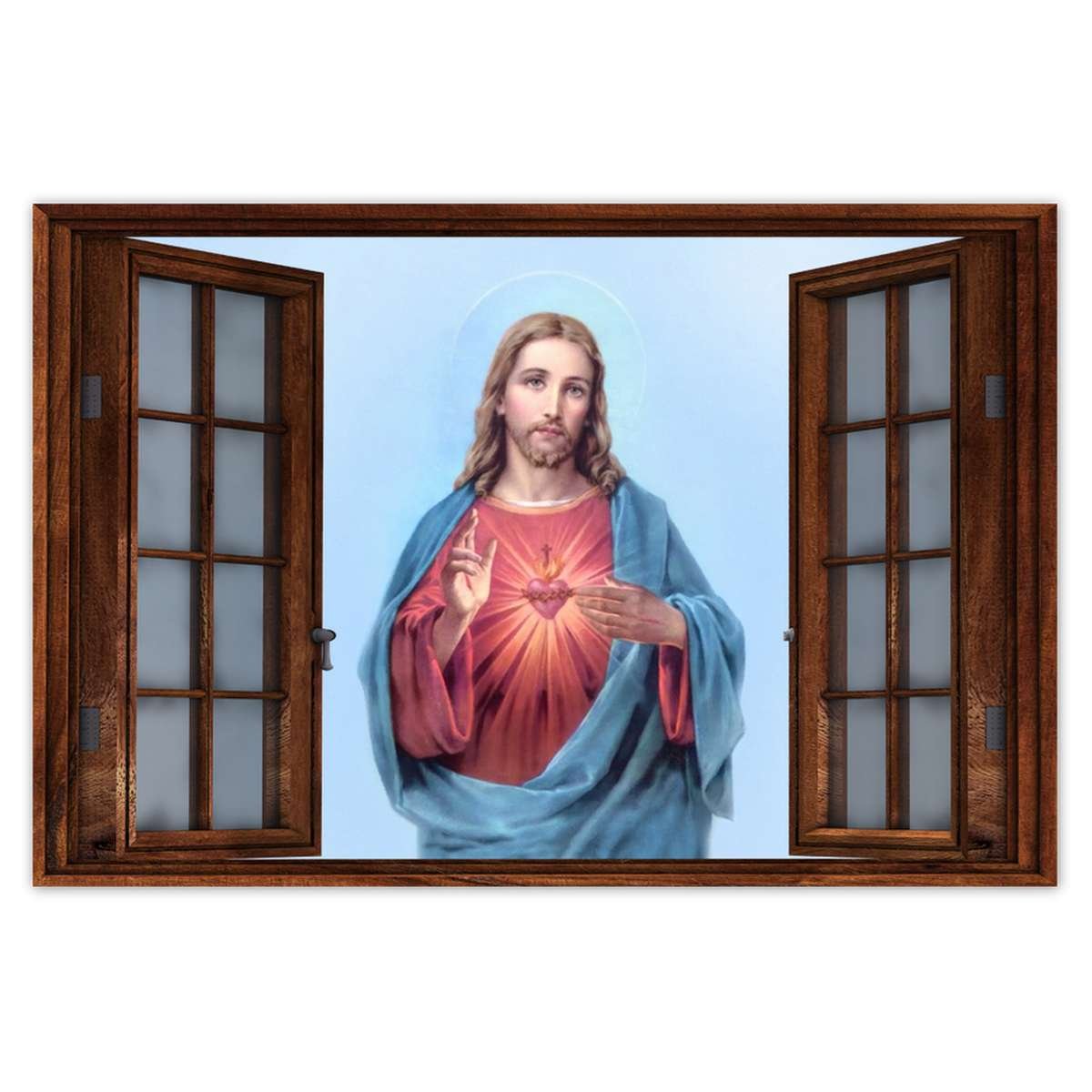 Naklejka ścienna 90x60 Jezus Chrystus