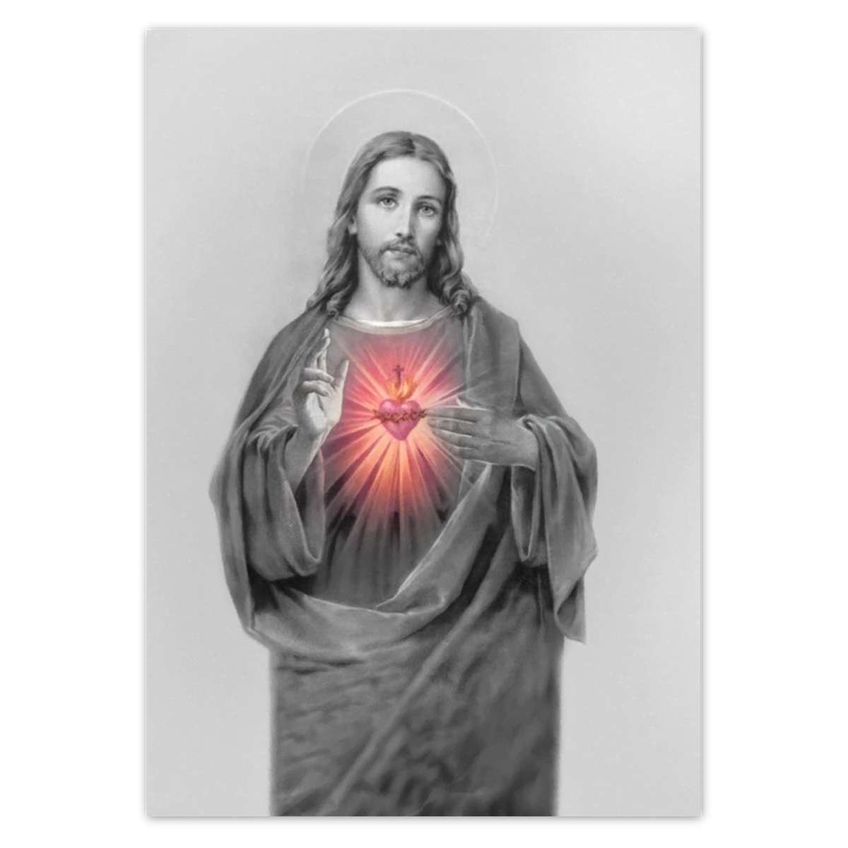 Naklejka ścienna A5 PION Jezus Chrystus