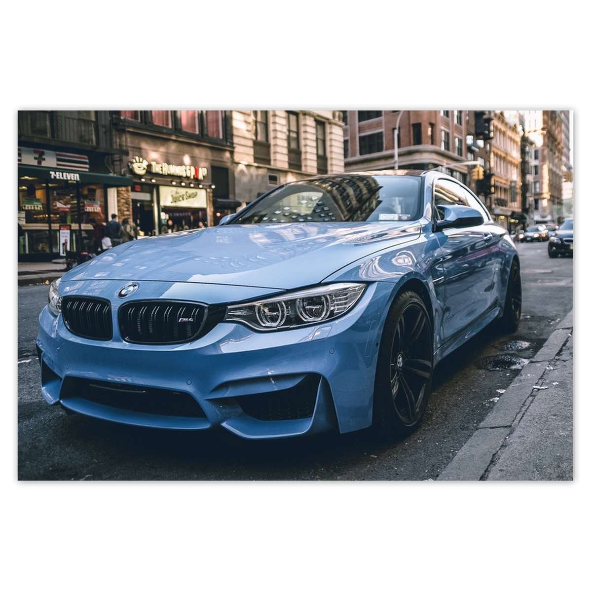 Naklejka ścienna 90x60 BMW Samochody
