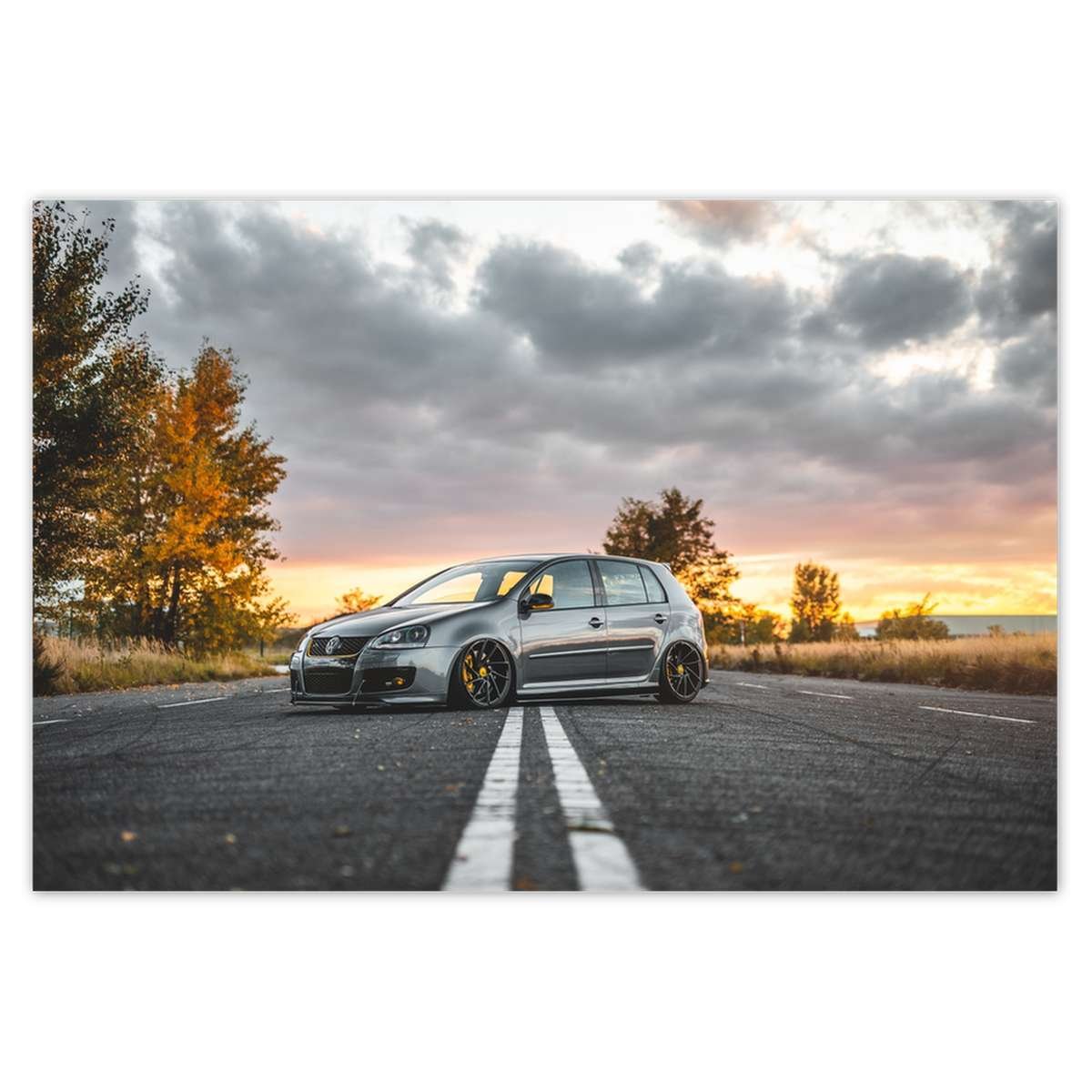Naklejka ścienna 155x105 Volkswagen Samochód Auto