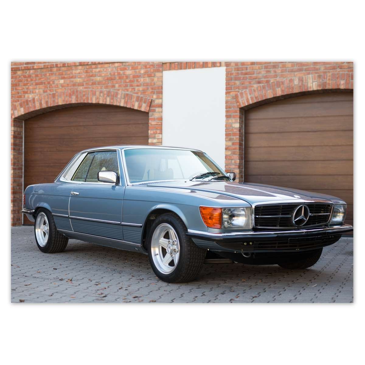 Naklejka ścienna A5 POZIOM Mercedes 450 SLC Klasyk