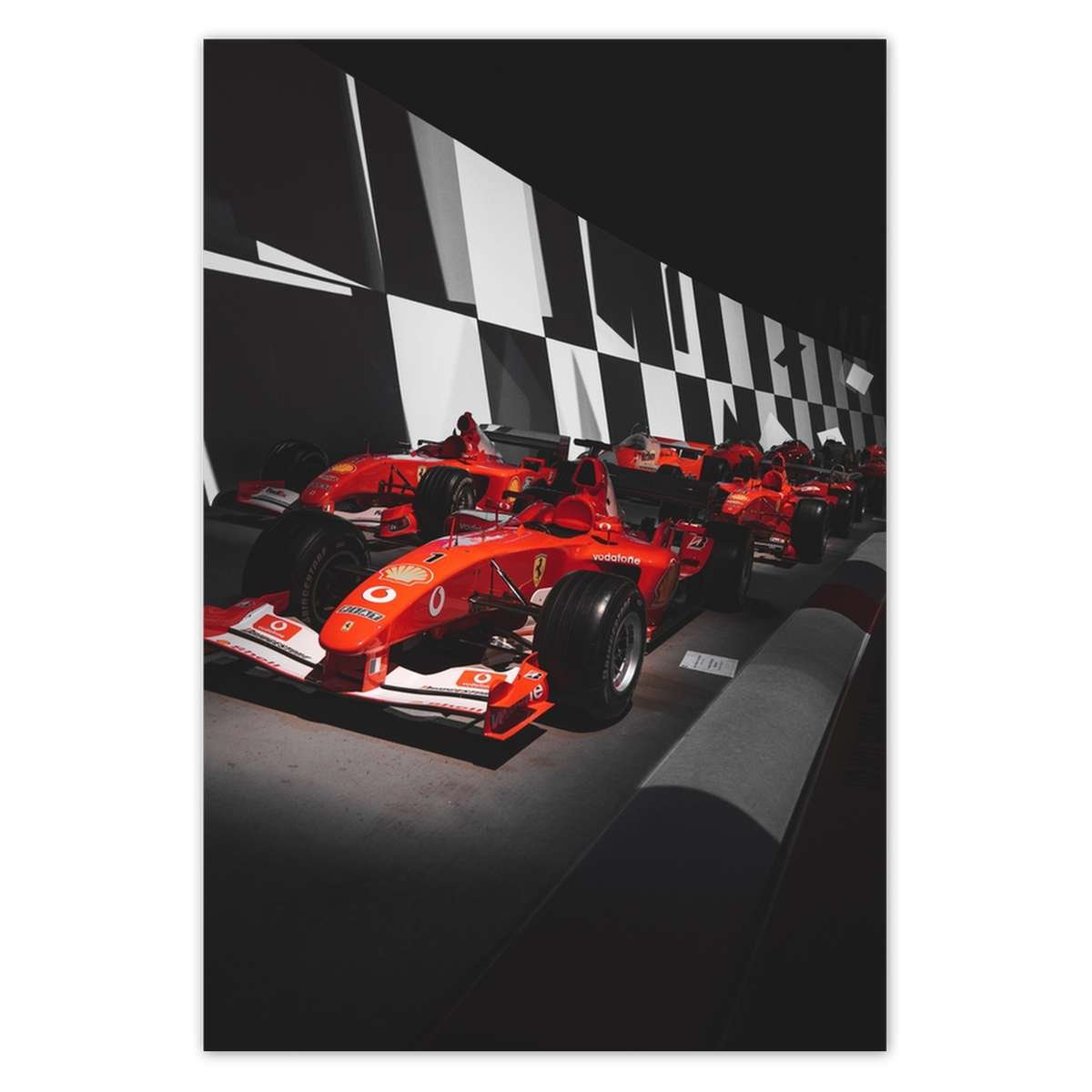 Naklejka ścienna 135x200 Bolid Formuła 1 F1