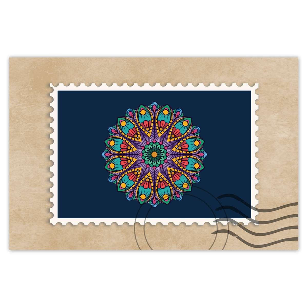 Naklejka ścienna 120x80 Mandala z Maroka Morocco