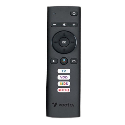 Pilot do dekodera Vectra Multimedia Smart 4K ANDROID BLUETOOTH