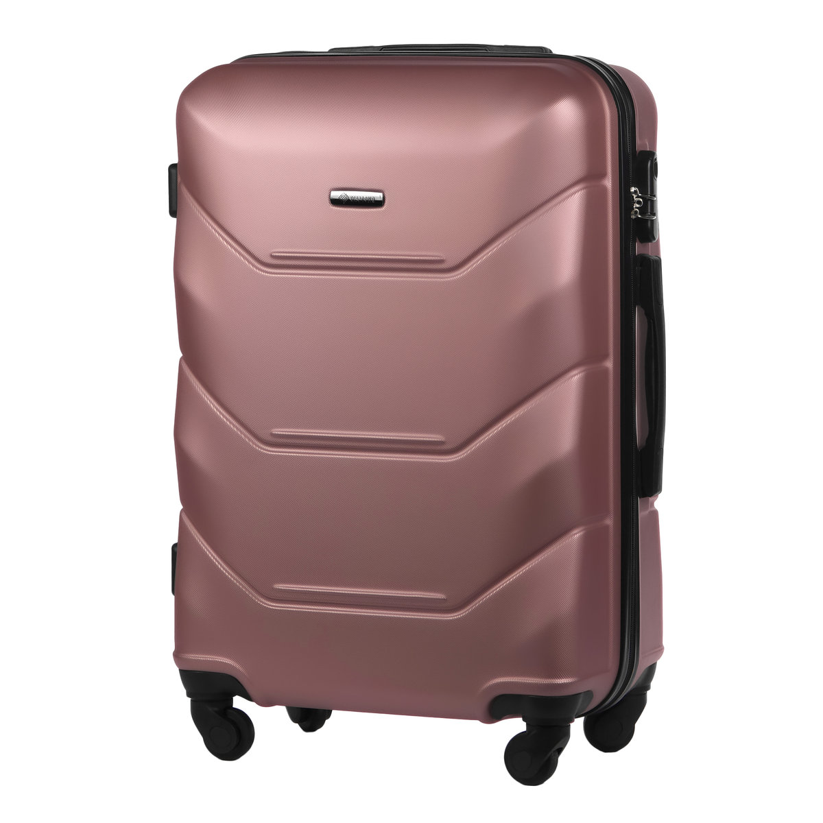 [ A227 ] Walizka Średnia AMETHYST (M) Rose Gold