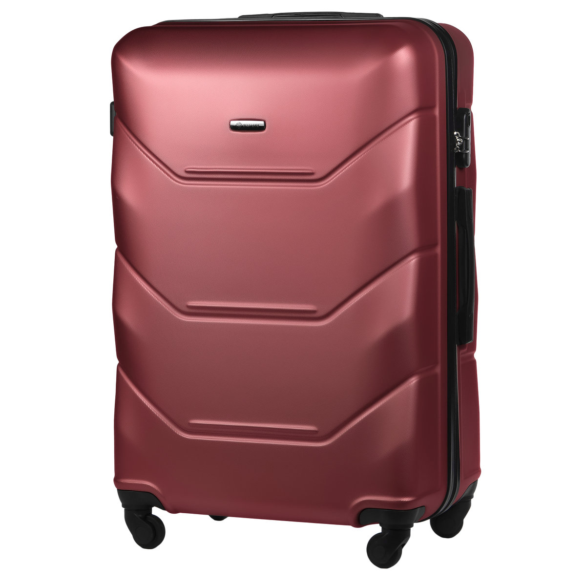 [ A227 ] Walizka Duża AMETHYST (XL) Burgundy
