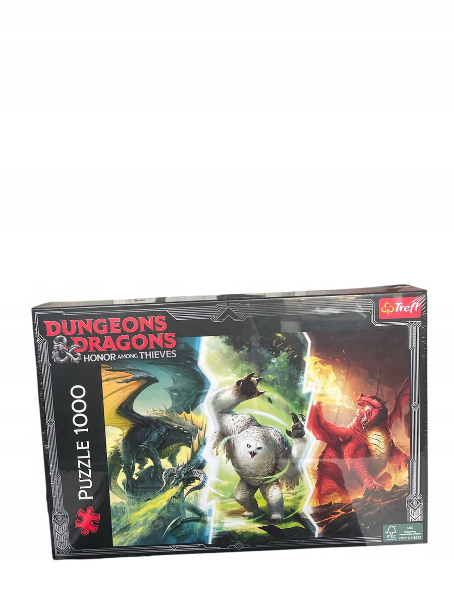 Puzzle Trefl Dungeons & Dragons 1000 el. Legendarne potwory z Faerûn 10772