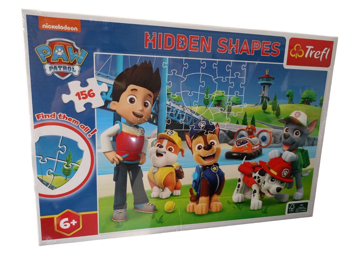 Trefl Hidden Shape Puzzle - Psi Patrol 93498