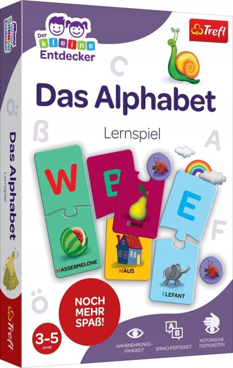 Gra Mały Odkrywca Abecadło DAS Alphabet 02642