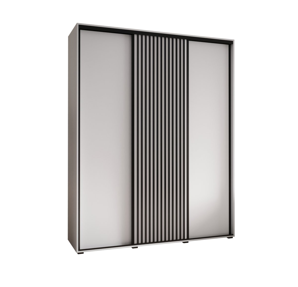 Szafa przesuwna Garderoba SAPPORO 1 200 gł. 60 biały/biały