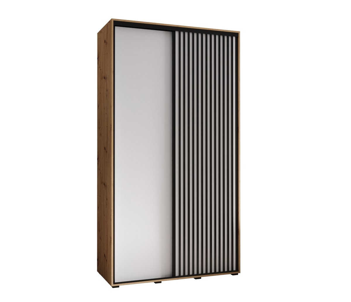 Szafa przesuwna Garderoba SAPPORO 1 140 gł. 45 artisan/biały