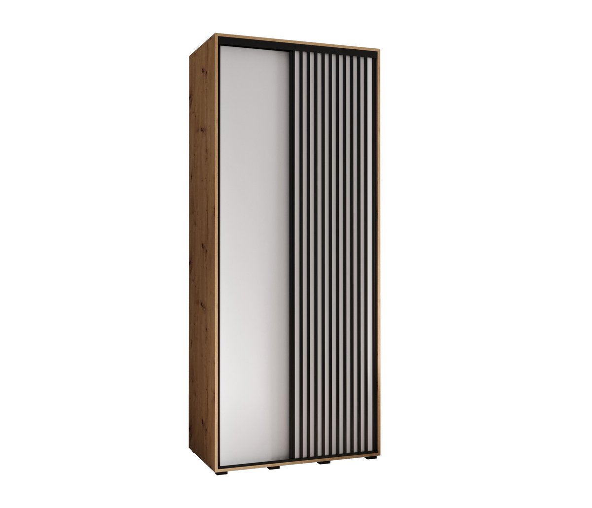 Szafa przesuwna Garderoba SAPPORO 1 110 gł. 45 artisan/biały