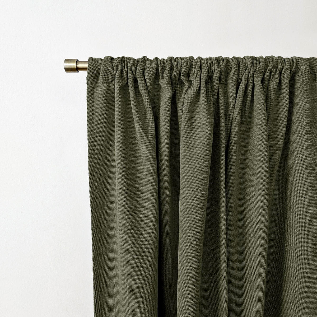 Zasłona MODERN wzór MD34 | khaki 140 x 280 cm