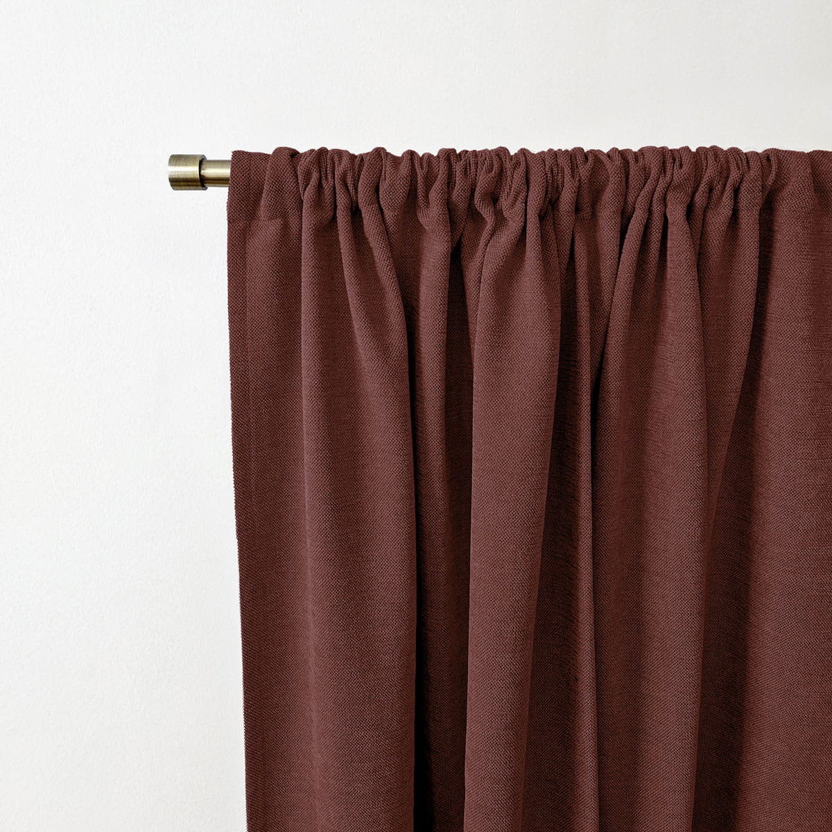 Zasłona MODERN wzór MD56 | bordo 140 x 230 cm