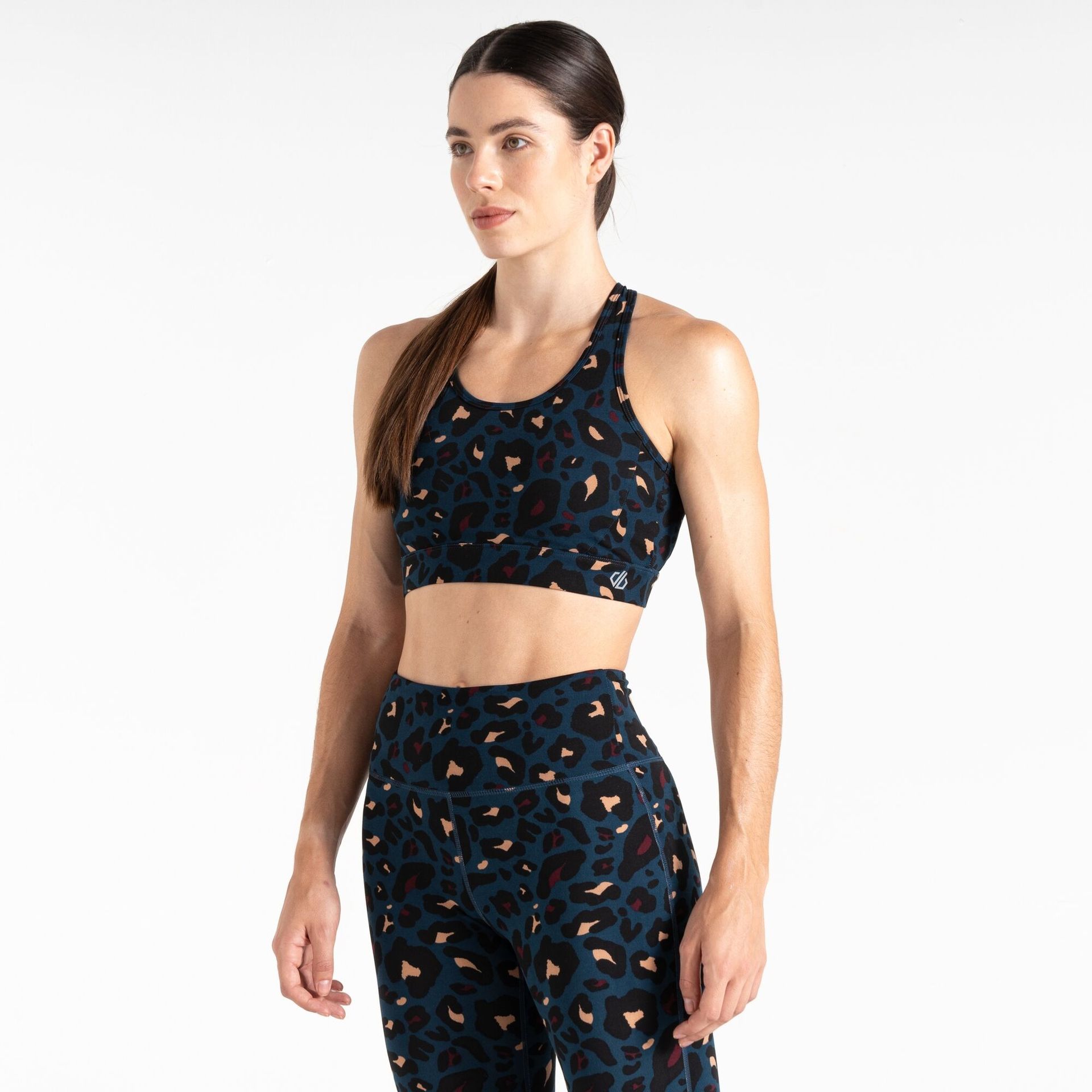 Dare 2b - Damski Biustonosz Sportowy Swift II Niebieski, Rozmiar: XS