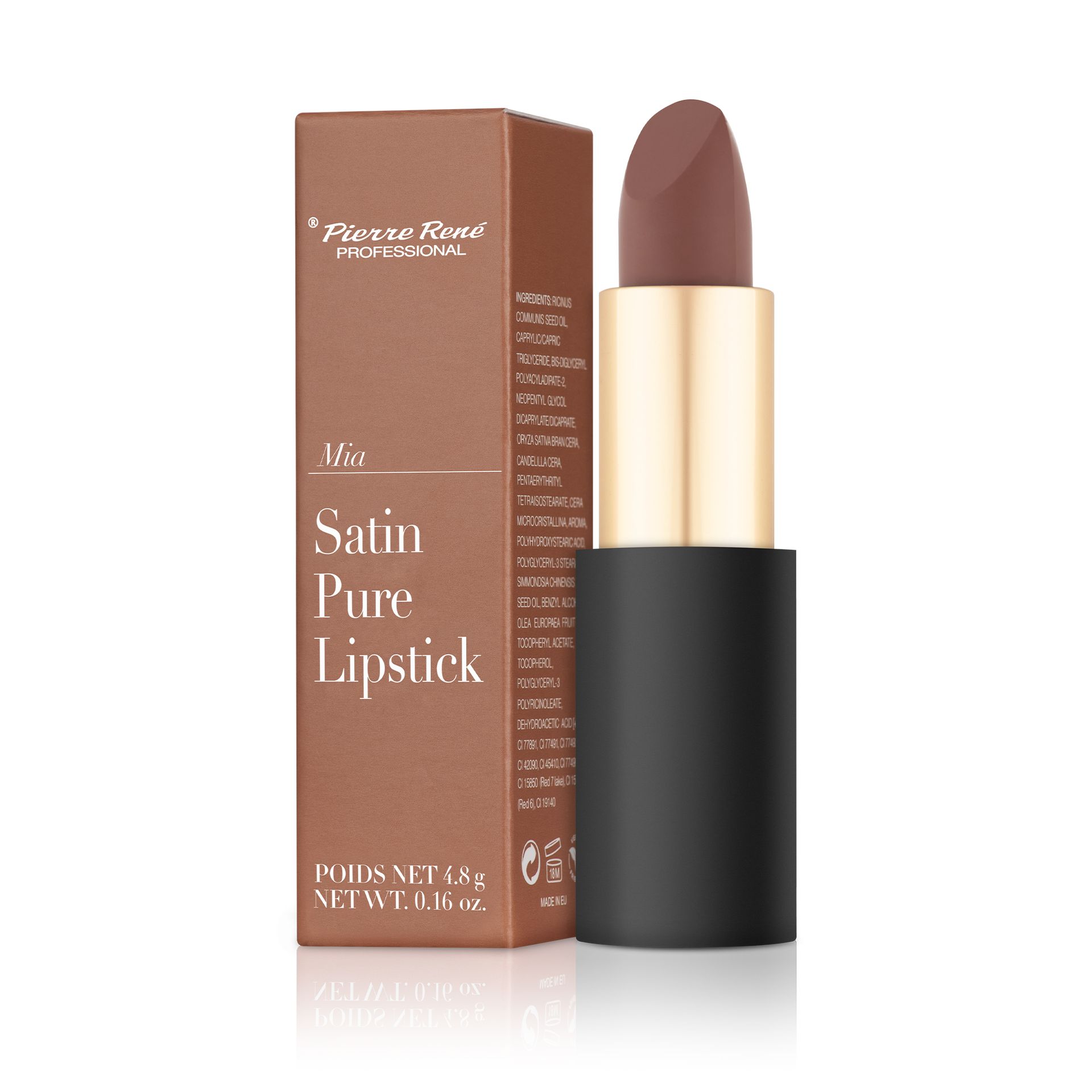 Pierre Rene Satin Pure Lipstick PR SP 4.8 g