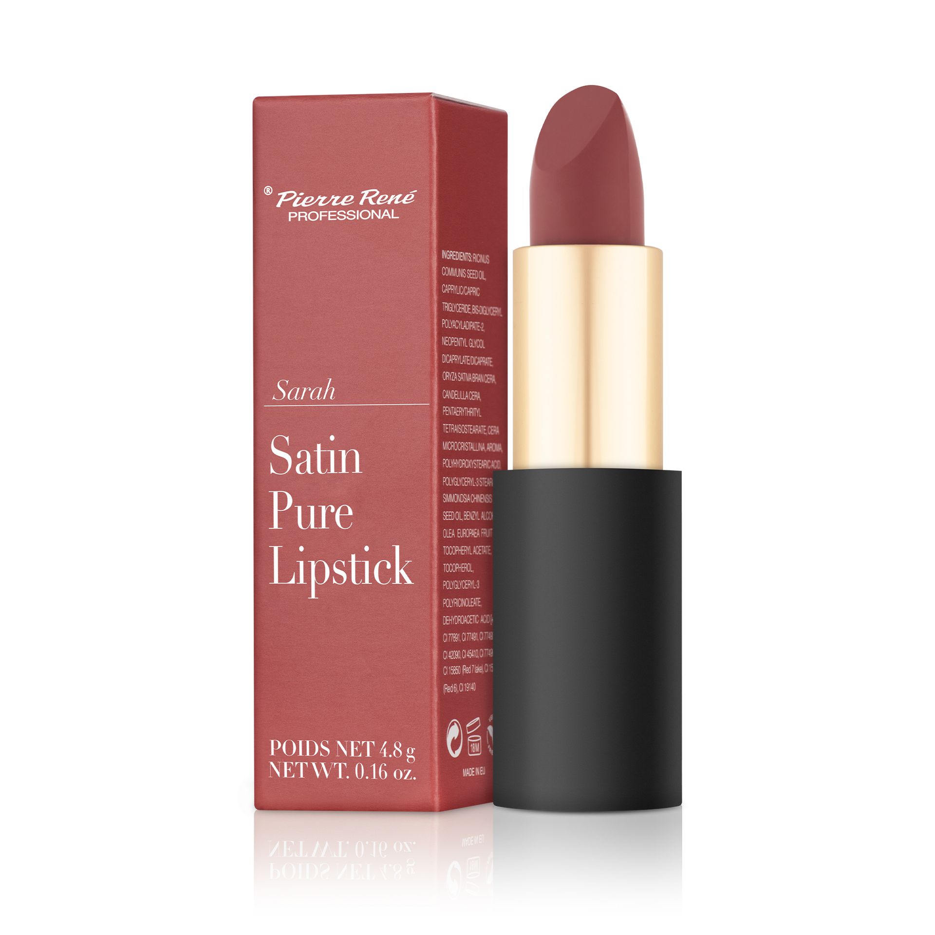 Pierre Rene Satin Pure Lipstick PR SP 4.8 g