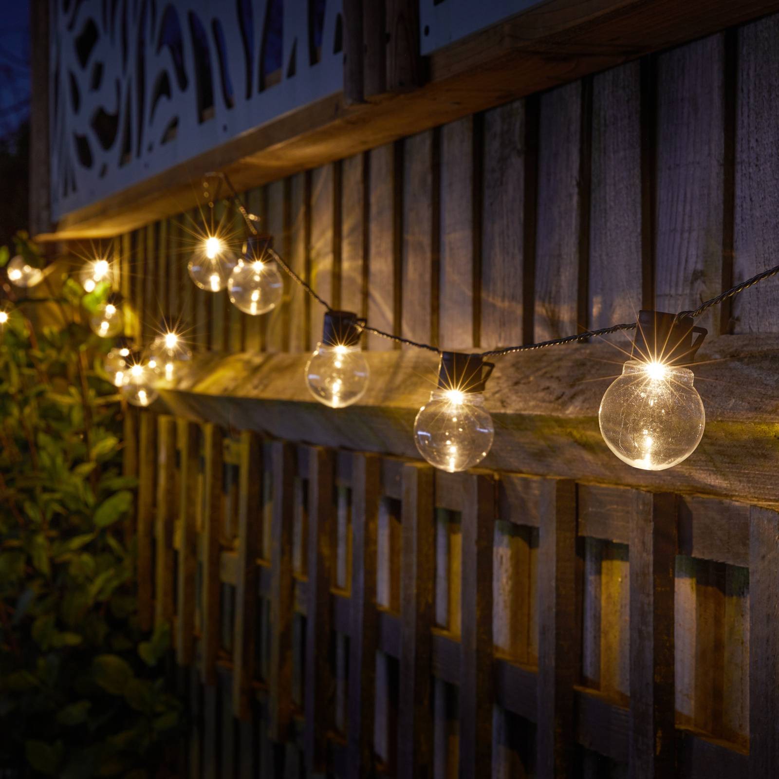 SMART GARDEN Łańcuch świetlny LED GloBulb, 20 lampek