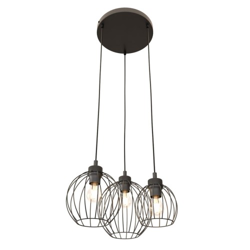 Lampa wisząca Emibi NANDO 3PREM BL