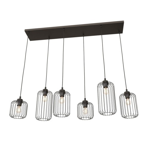 Lampa wisząca Emibig VANDER 6 BL