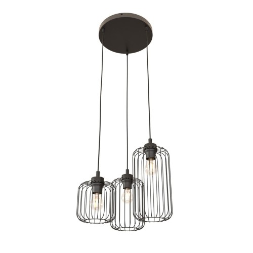 Lampa wisząca Emibi VANDER 3PREM BL