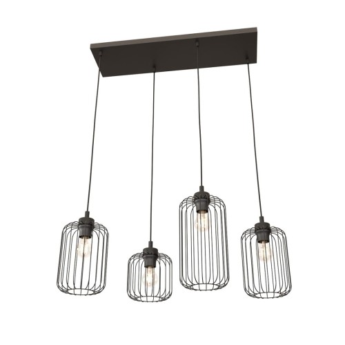 Lampa wisząca Emibi VANDER 4 BL