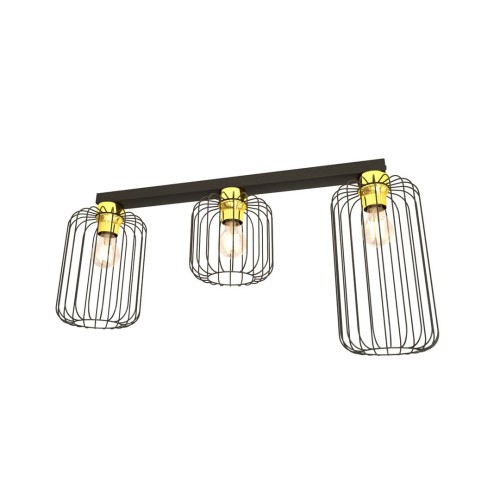 Plafon Emibig BARN 3 BL GOLD