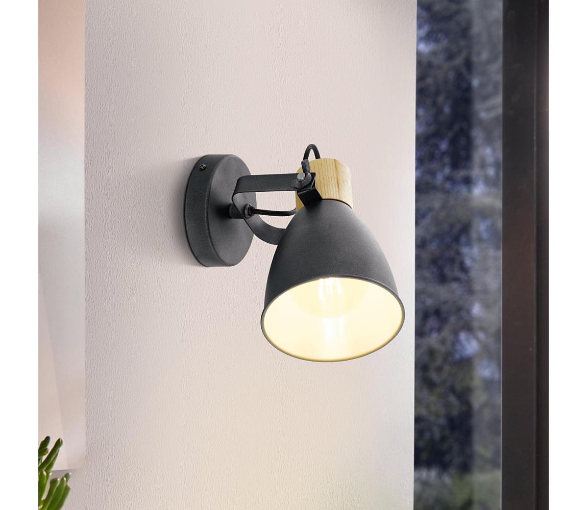 Eglo 901174 - Oświetlenie punktowe COSWARTH 1xE27/25W/230V - certyfikat FSC