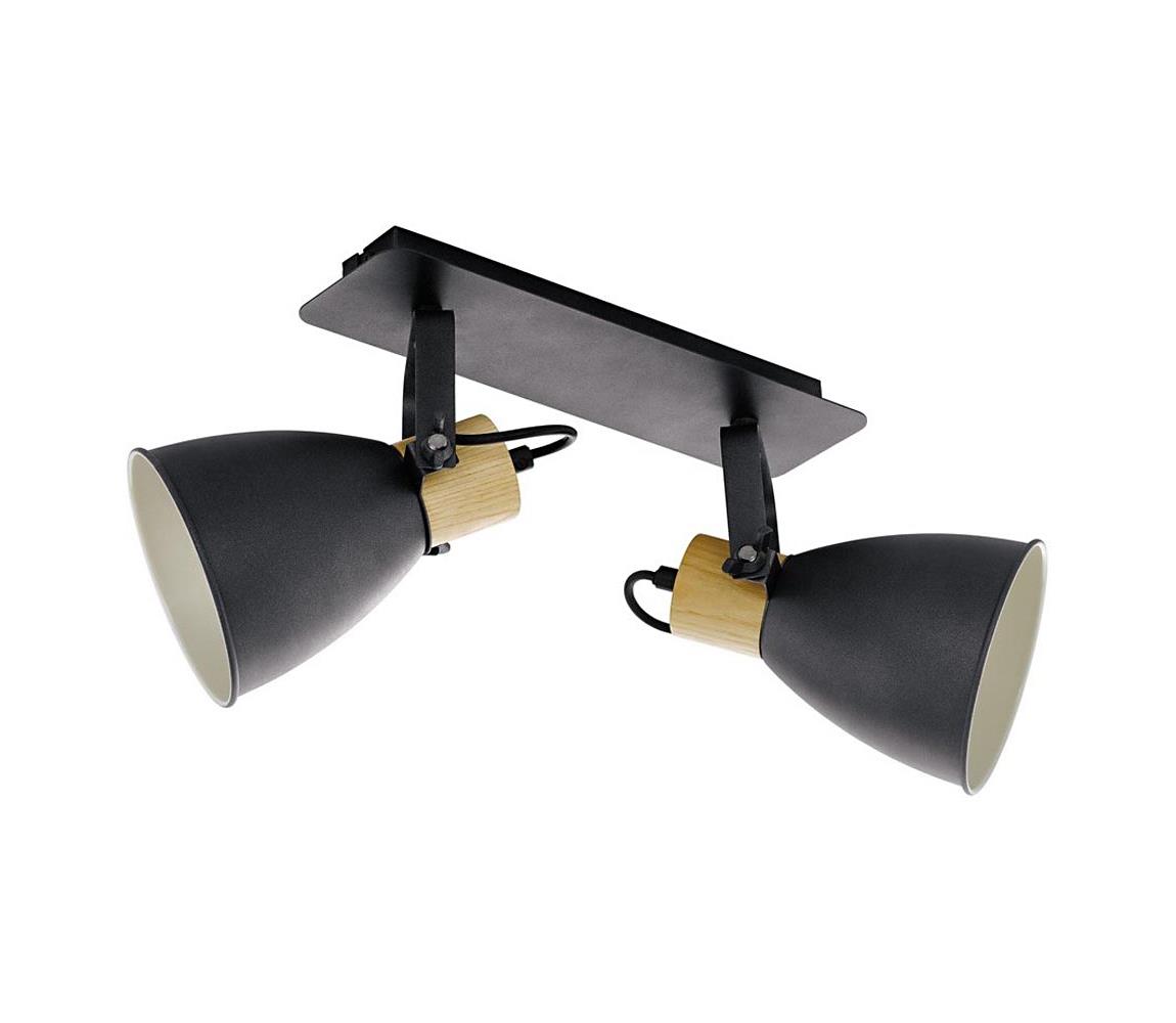 Eglo 901175 - Oświetlenie punktowe COSWARTH 2xE27/40W/230V - certyfikat FSC