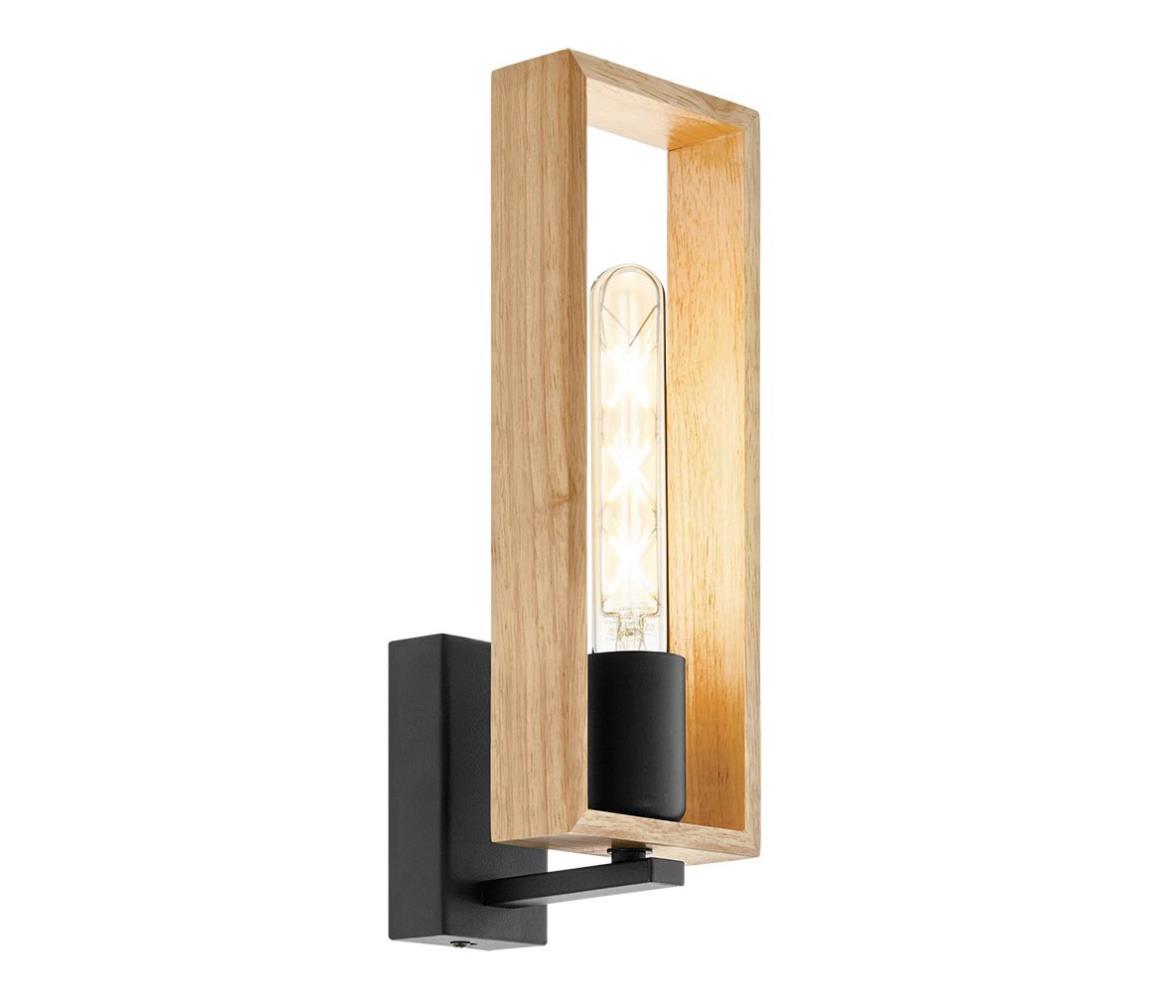 Eglo 44055 - Kinkiet LITTLETON 1xE27/60W/230V - certyfikat FSC
