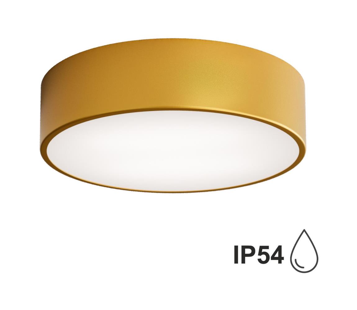 Brilagi - Plafon łazienkowy CLARE 3xE27/24W/230V śr. 30 cm IP54 złoty