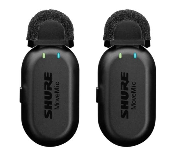 Shure MoveMic Two 2szt. Bezprzewodowy Czarny