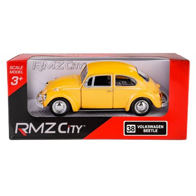 RMZ City Volkswagen Beetle 1967 żółty w skali 1:32 Daffi